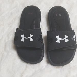 Boys Under Armour slip on shoes